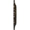 Ekena Millwork Orrington Ceiling Medallion (Fits Canopies up to 6 5/8"), 13 1/4"OD x 6 5/8"ID x 1 1/8"P, Bronze CM13ORBZS - alternate 2